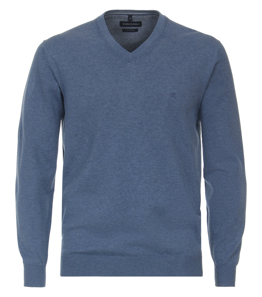 Casa Moda V Neck Sweater Petrol Blue image 2
