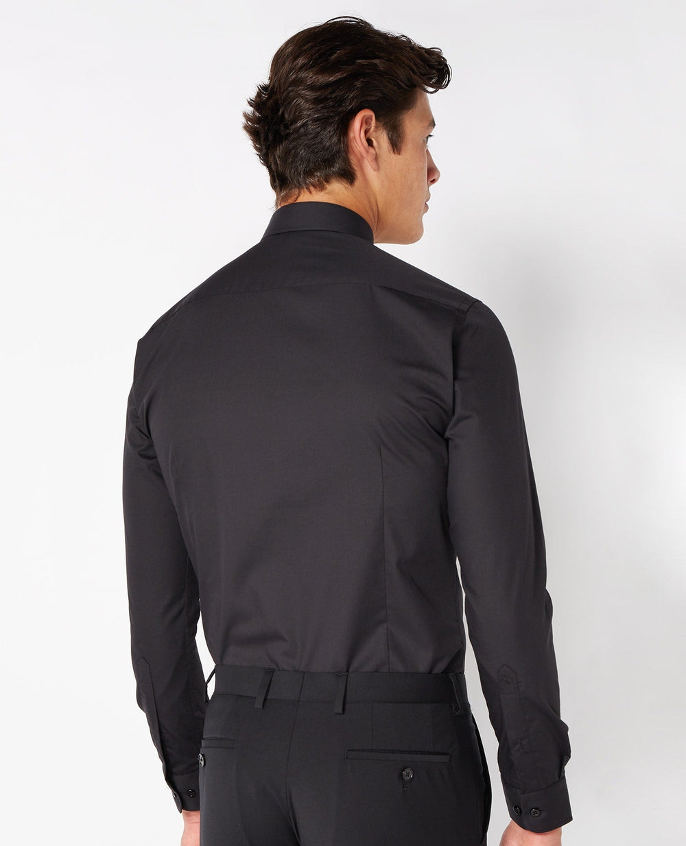 Remus Uomo Rome Ashton Slim Fit Shirt Black image 1