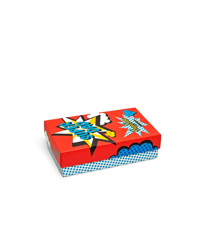 Happy Socks Super Dad 3 Pack Sock Giftbox image 7