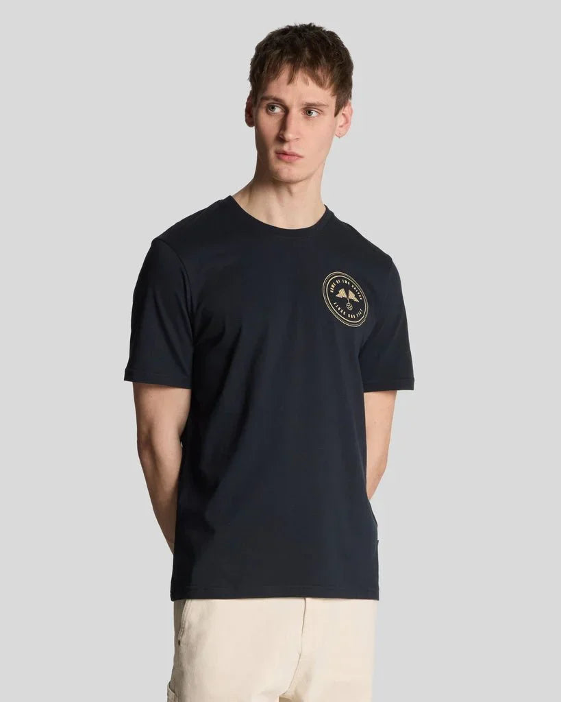Lyle & Scott Game of Two Halves Graphic T-Shirt image 0