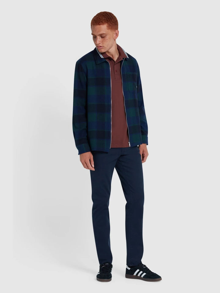 Farah Elm Slim Twill Chino Navy