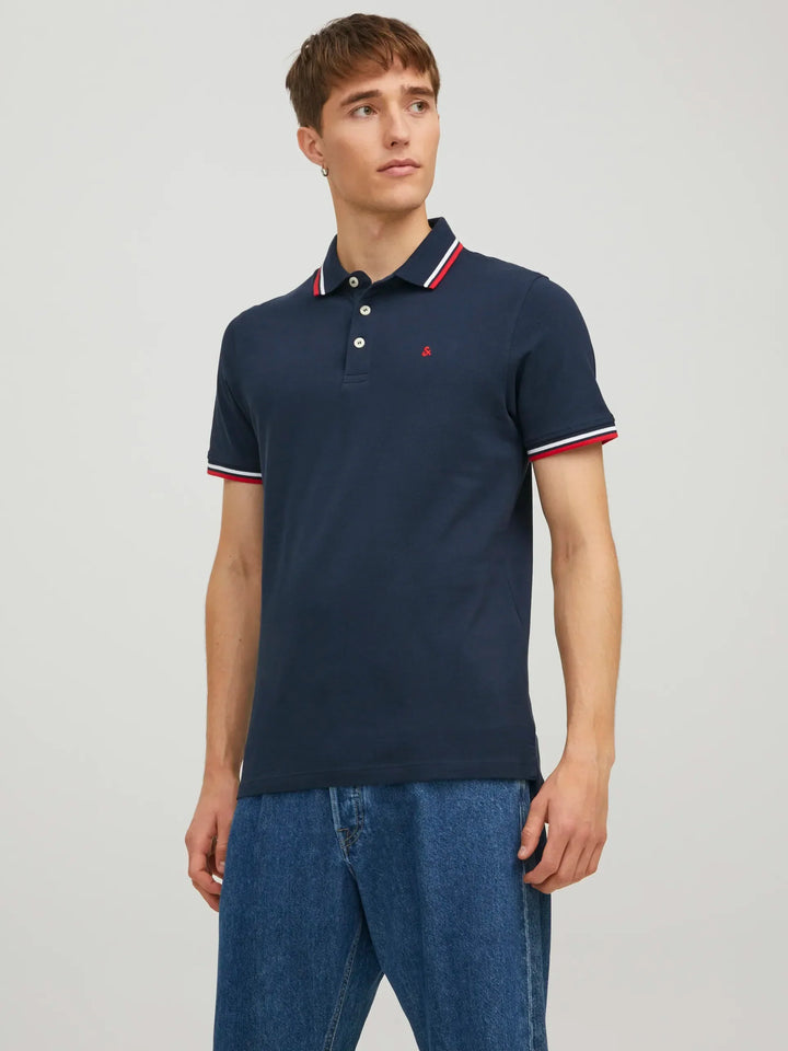 Jack & Jones Paulos Polo Navy Blazer image 2