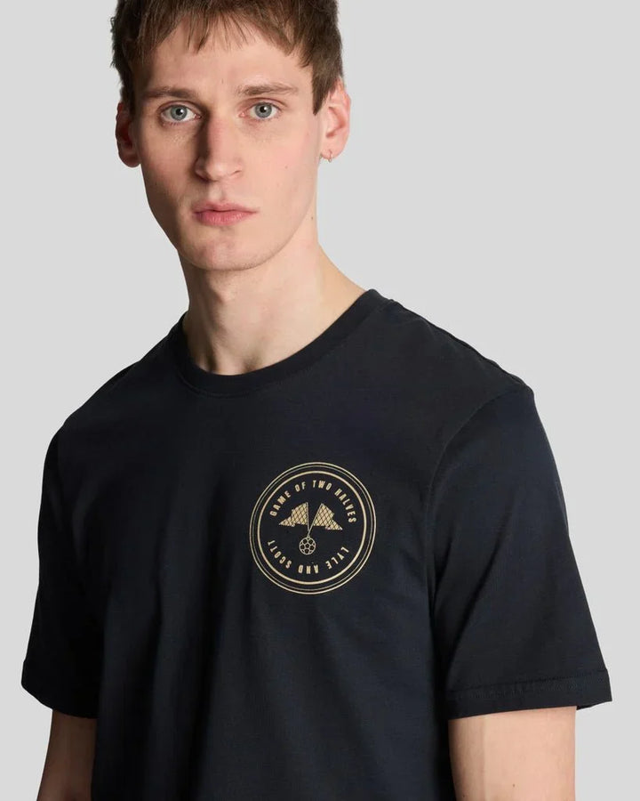 Lyle & Scott Game of Two Halves Graphic T-Shirt image 3