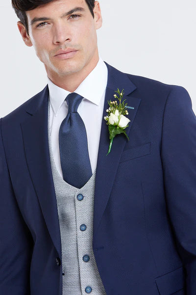 Benetti Harrold Silver Waistcoat