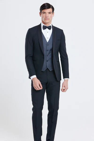 Benetti Elton Grey Waistcoat