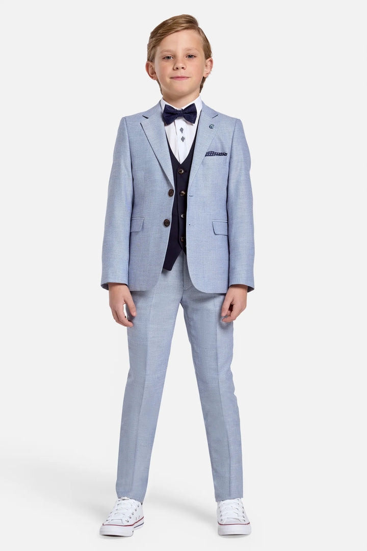 Benetti Boys 3 Piece Suit Nicky Blue