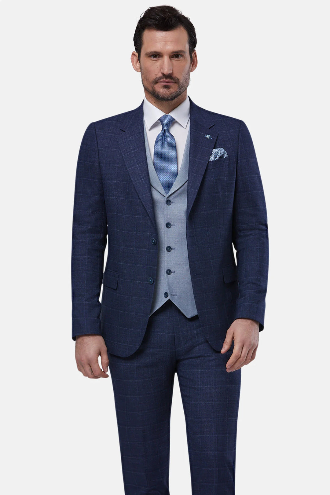 Benetti Oslo Indigo 3 Piece Suit