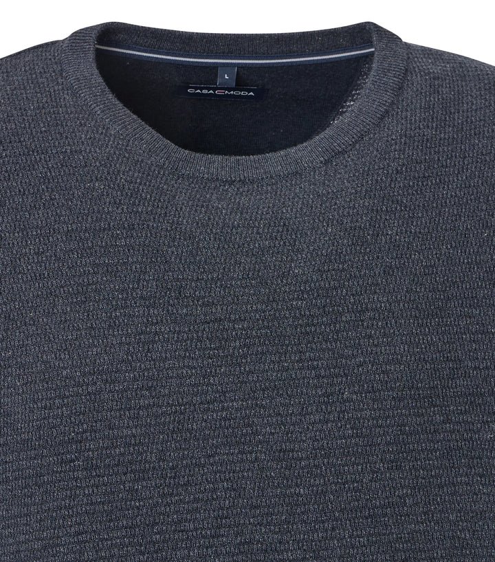 Casa Moda Crew Neck Sweater Blue