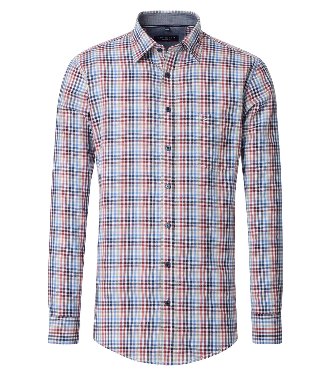 Casa Moda Cotton Check Shirt