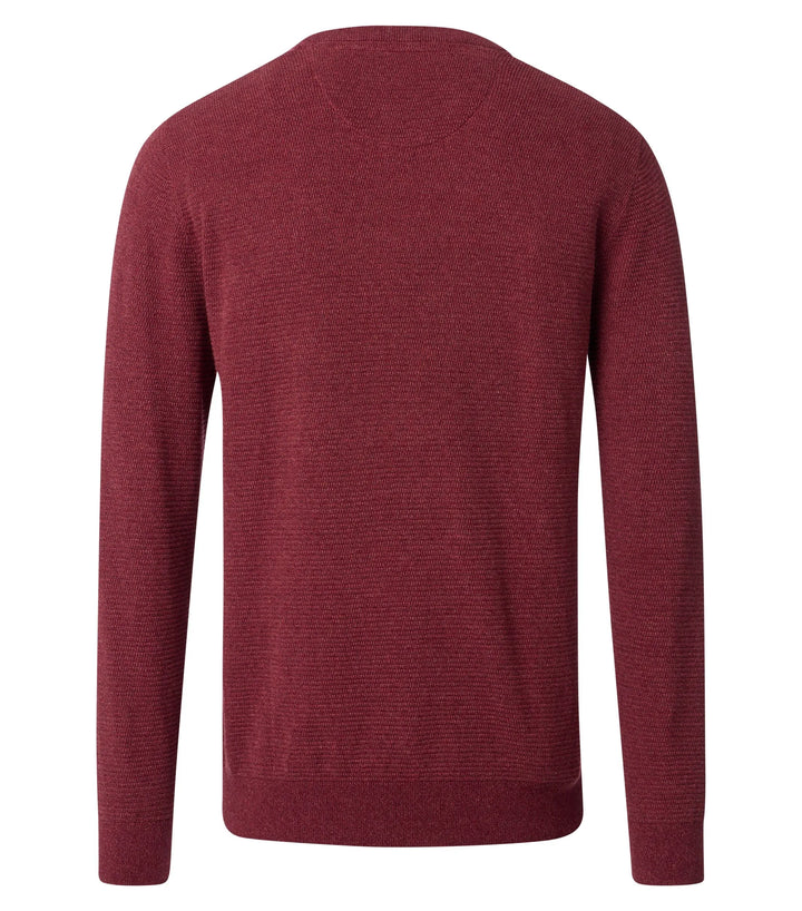 Casa Moda Crew Neck Sweater Red