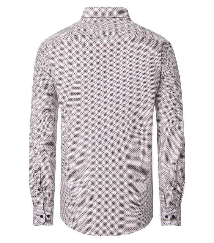 Casa Moda Cotton Casual Shirt Brown