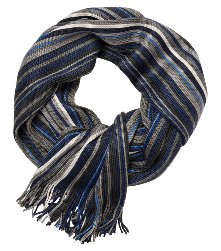 Casa Moda Scarf Stripe Sky Captain