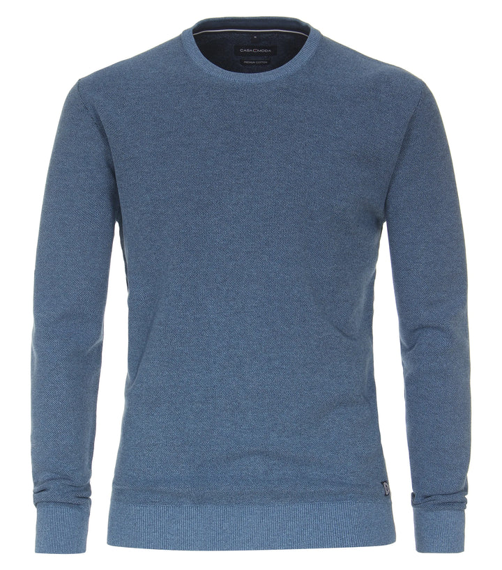 Casa Moda Crew Neck Sweater Blue