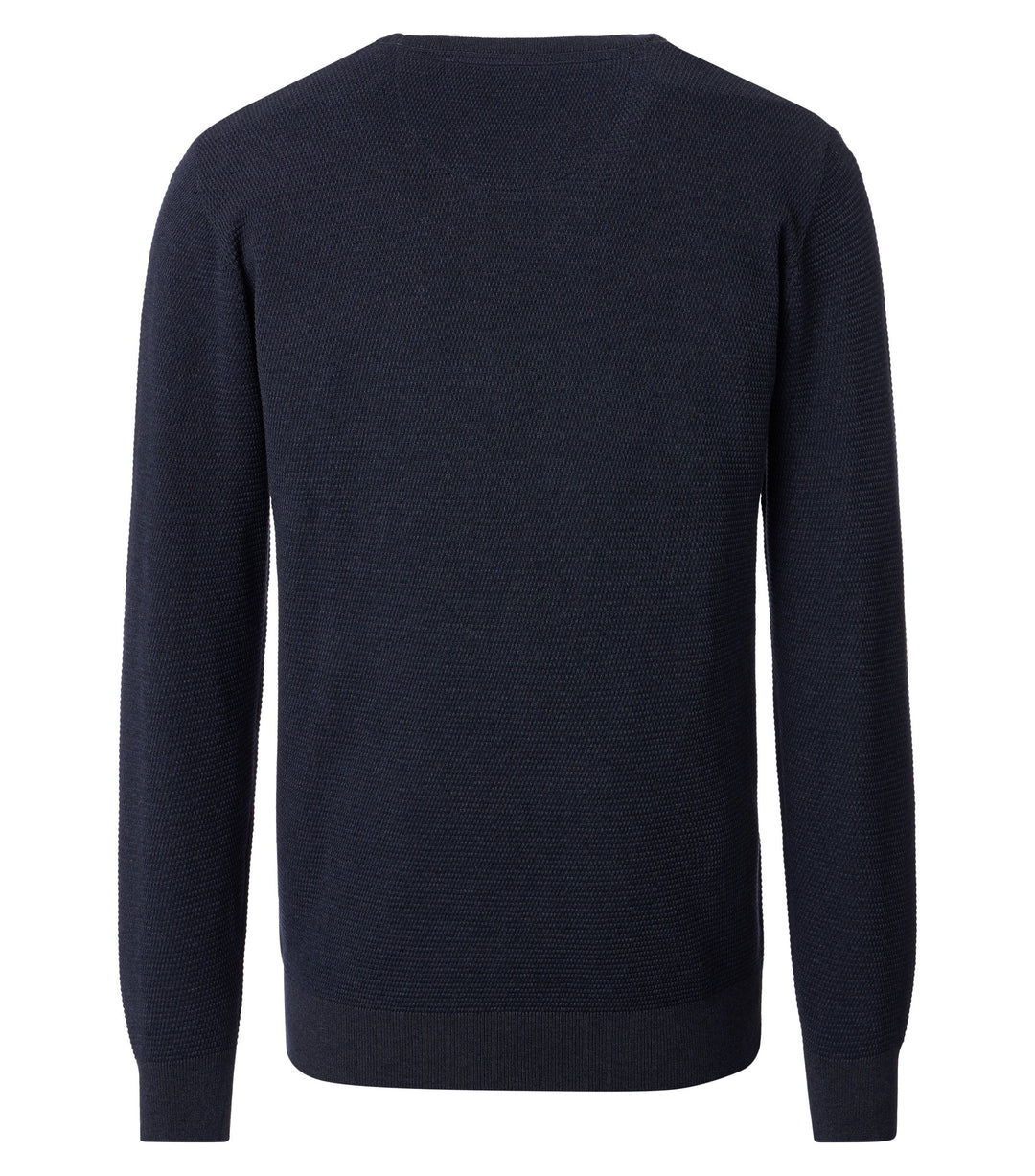Casa Moda Cotton Navy Crew Neck