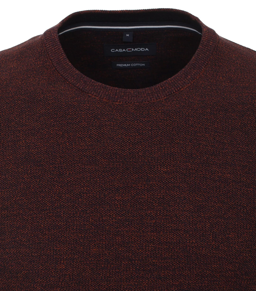 Casa Moda Crew Neck Sweater Rooibos Tea