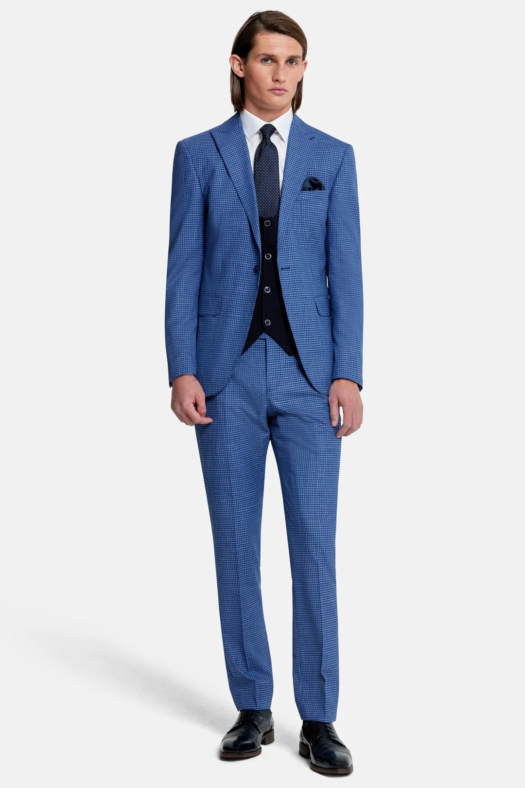 Benetti Travis Cairo 3 Piece Suit Blue