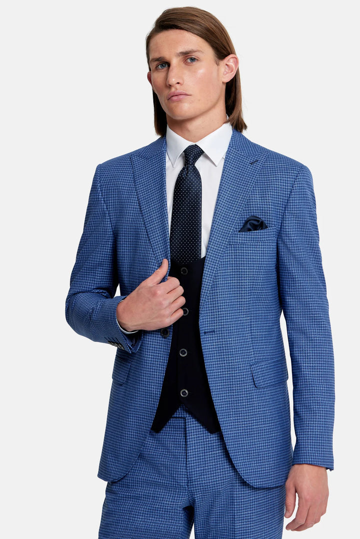 Benetti Travis Cairo 3 Piece Suit Blue
