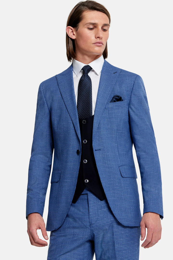 Benetti Travis Cairo 3 Piece Suit Blue