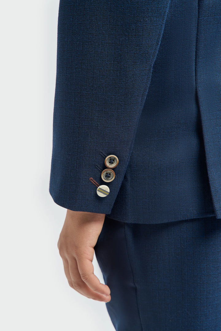 House Of Cavani Tropez Navy Boys Suit