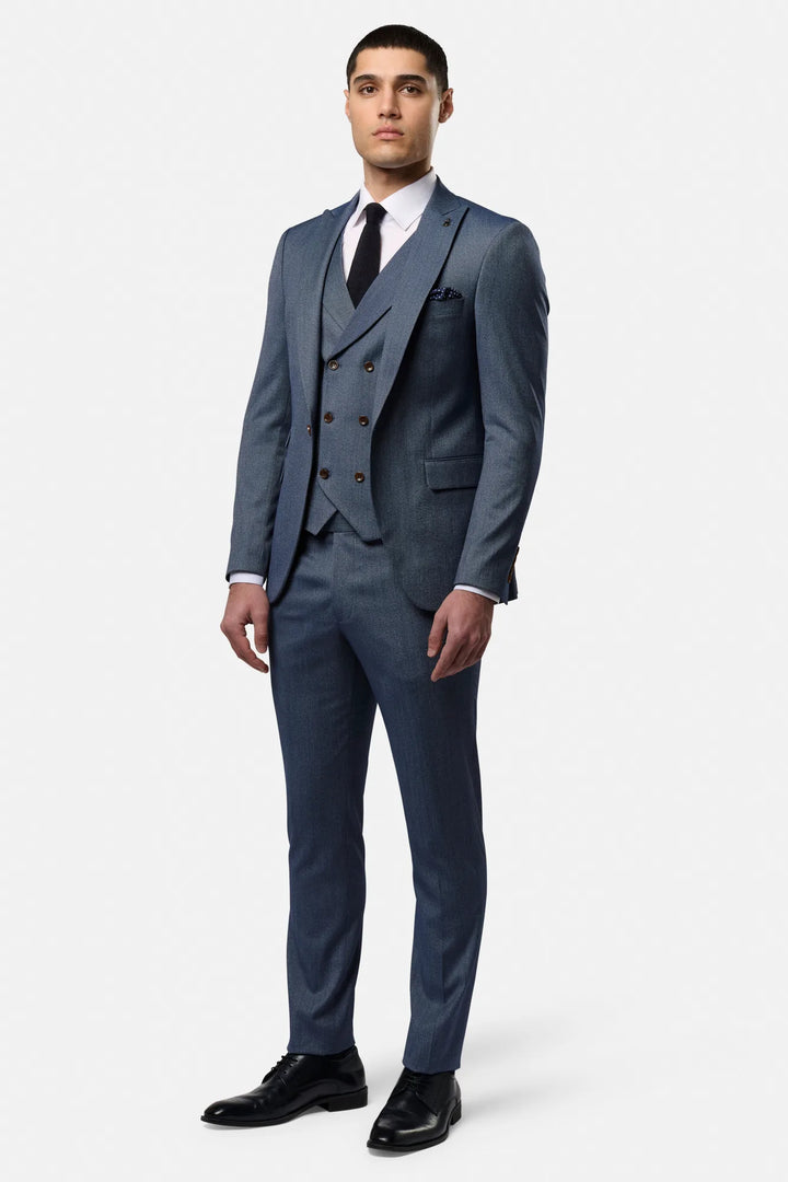 Benetti Travis Cian 3 Piece Suit Blue