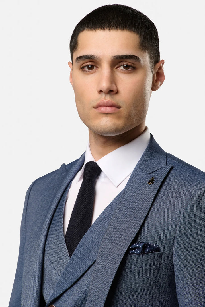 Benetti Travis Cian 3 Piece Suit Blue