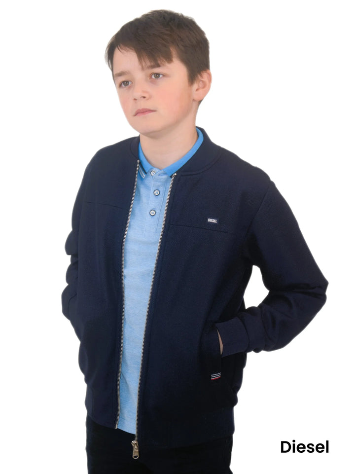 Diesel Boys Dunmore Jacket Navy