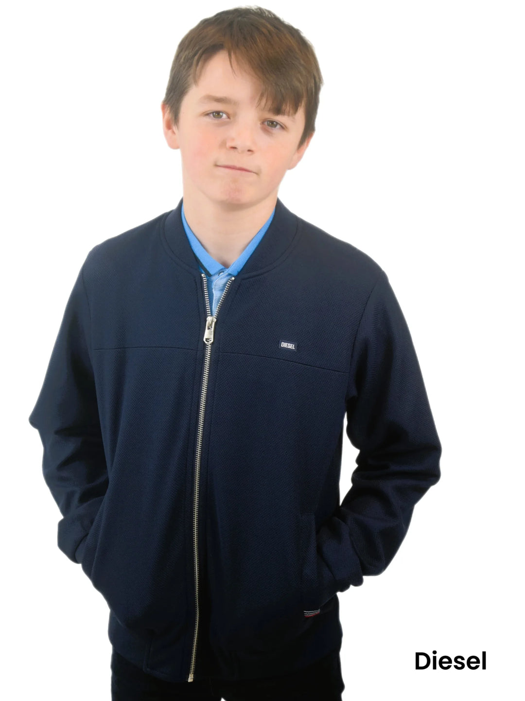 Diesel Boys Dunmore Jacket Navy