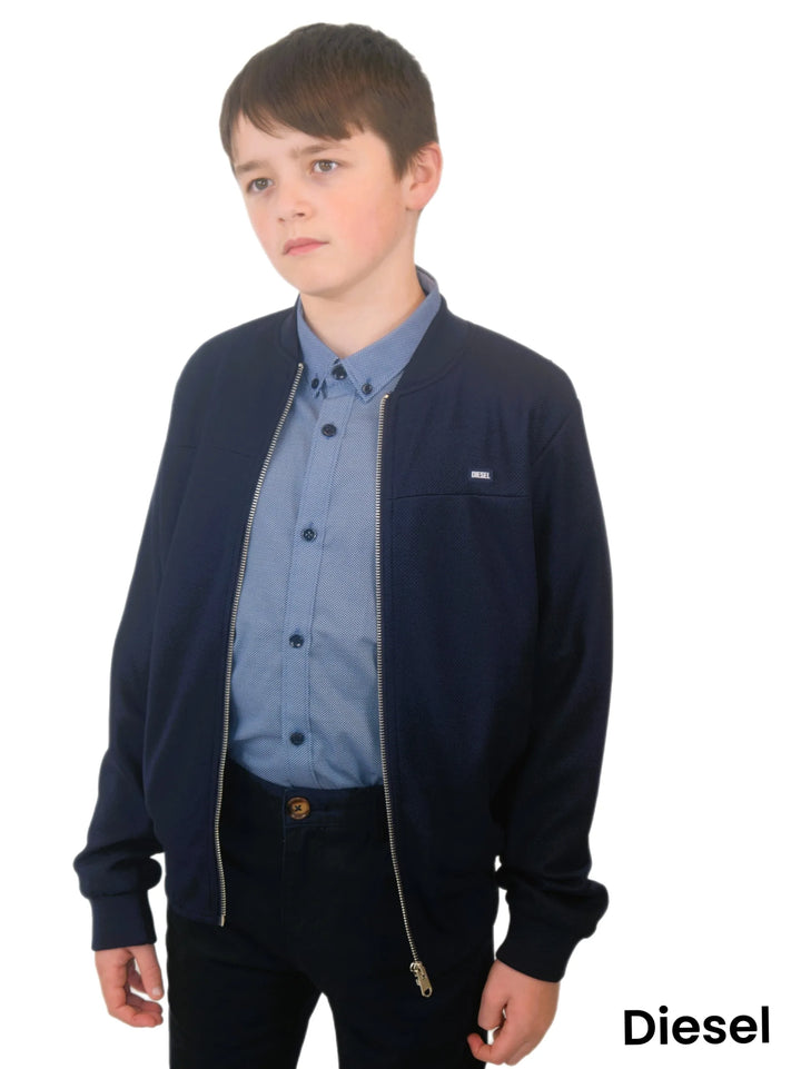 Diesel Boys Dunmore Jacket Navy