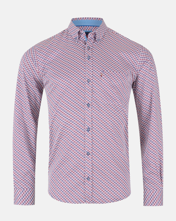 Andre Denver Shirt Burgundy