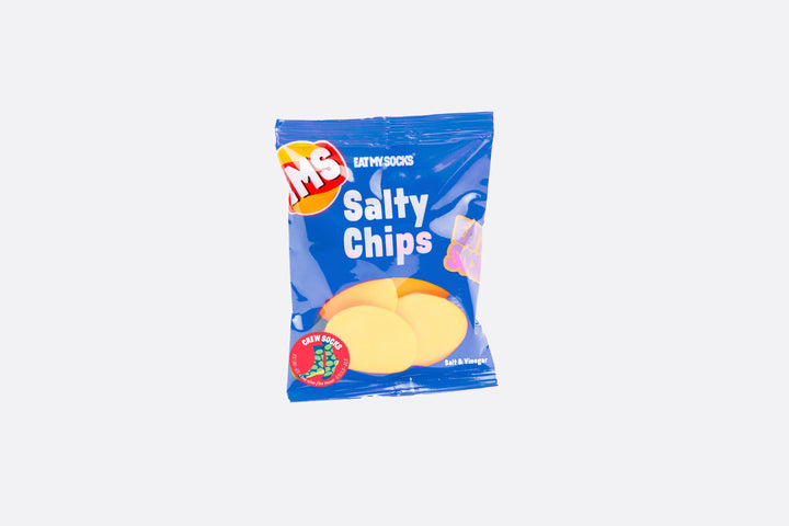 Eat My Socks Salty Chips Blue