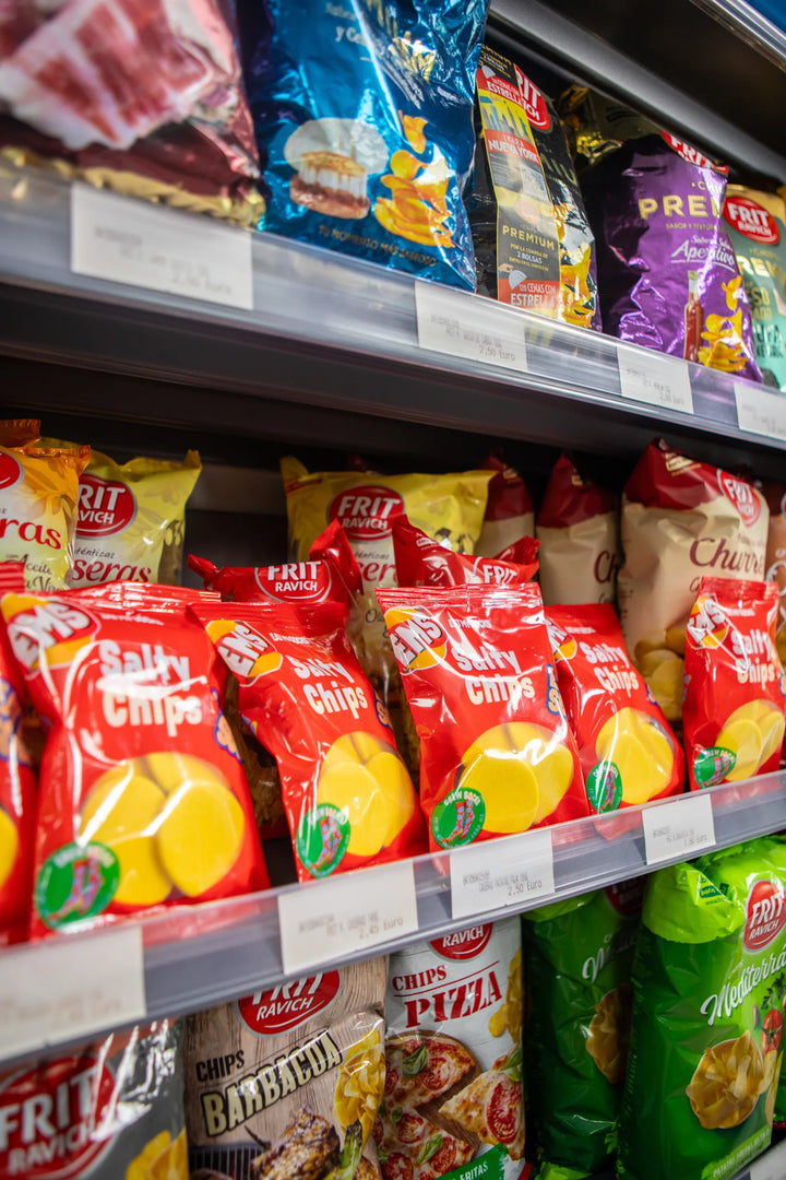 Eat My Socks Salty Chips Red