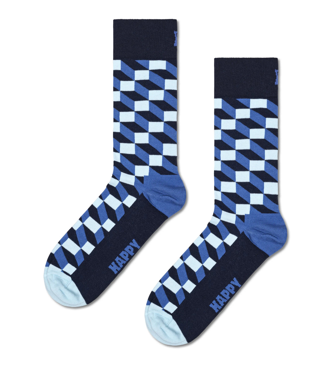 Happy Socks Filed Optic Sock