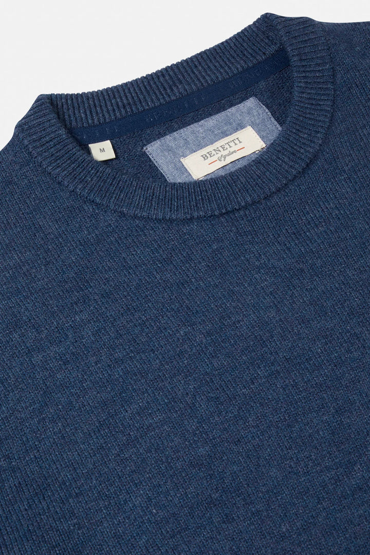 Benetti Franco Crew Neck Indigo