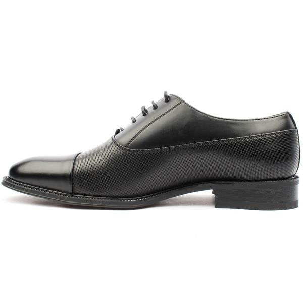 Goor 207 Cap Toe Shoe Black