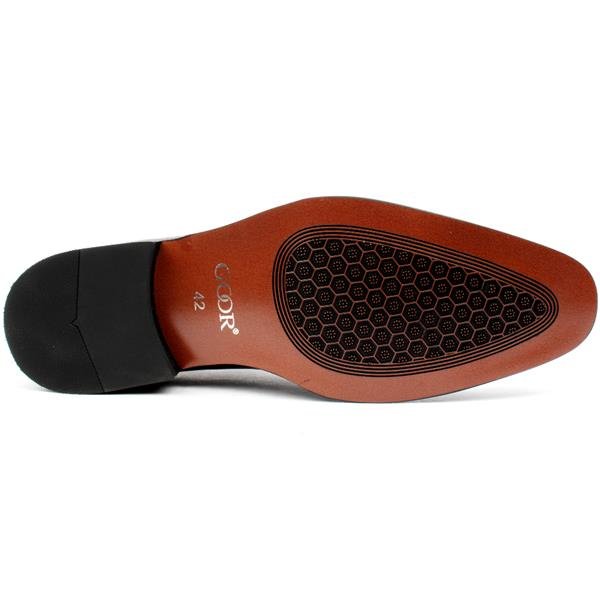 Goor 207 Cap Toe Black Shoe