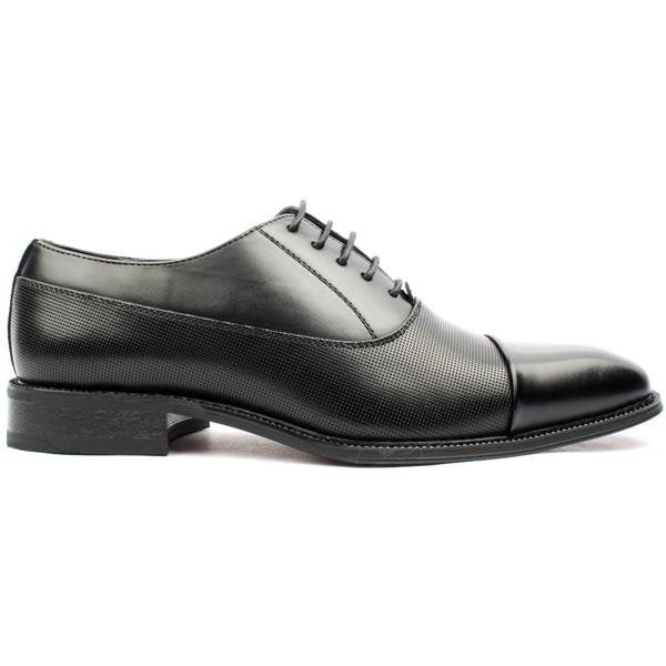 Goor 207 Cap Toe Shoe Black