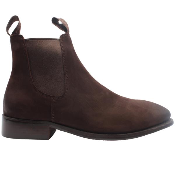 Harrison H1 203 Chelsea Boot  Brown Nubuck
