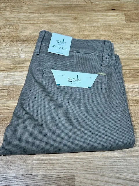 6th Sense Kansas Printed Chino Beige