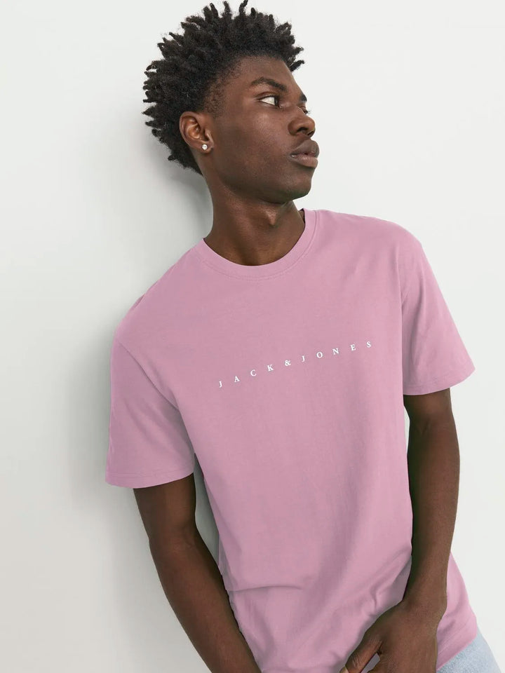 Jack & Jones Tee Pink Nectar