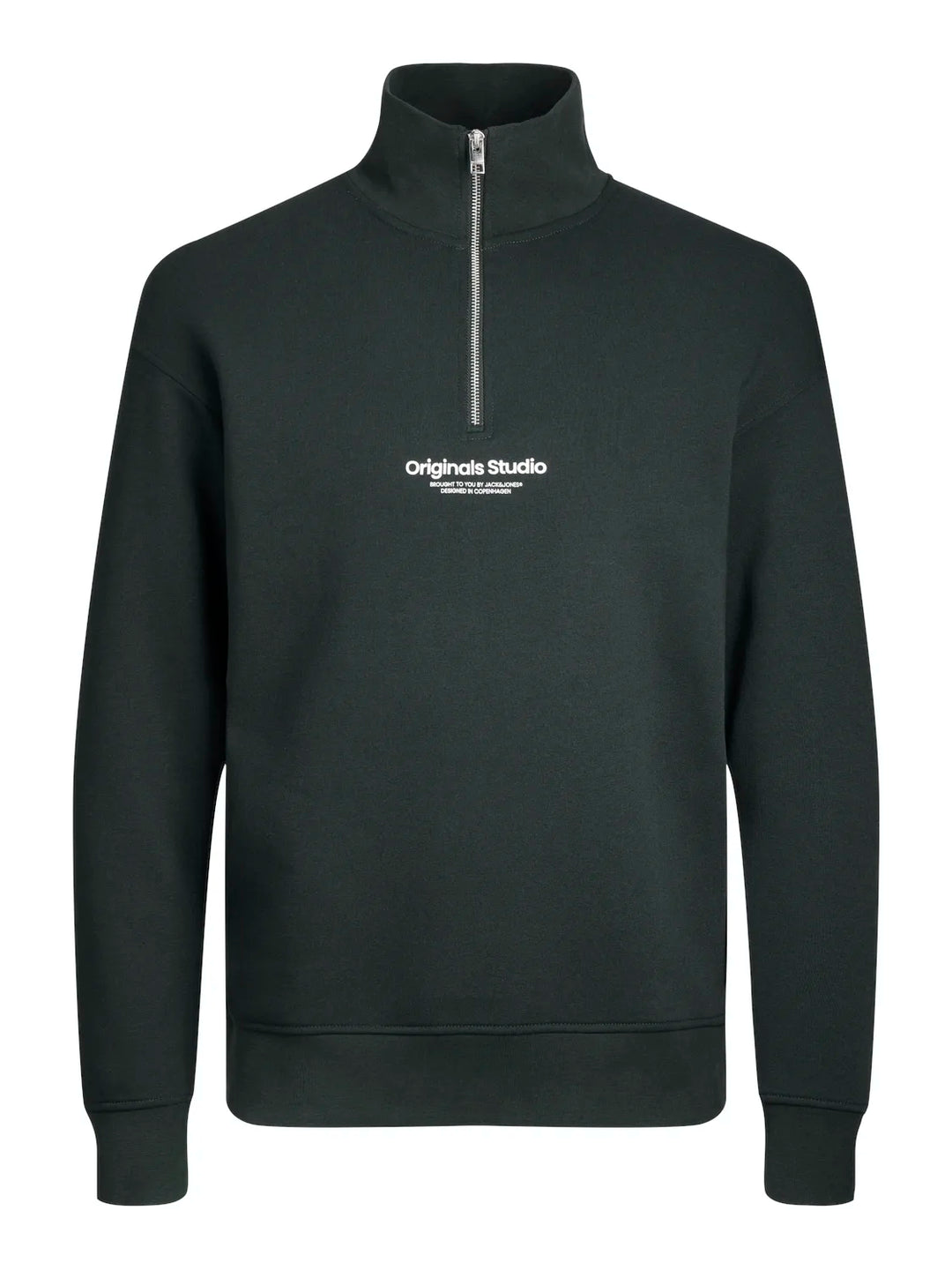 Jack & Jones Vesterbro 1/4 Zip Sweatshirt Forest River
