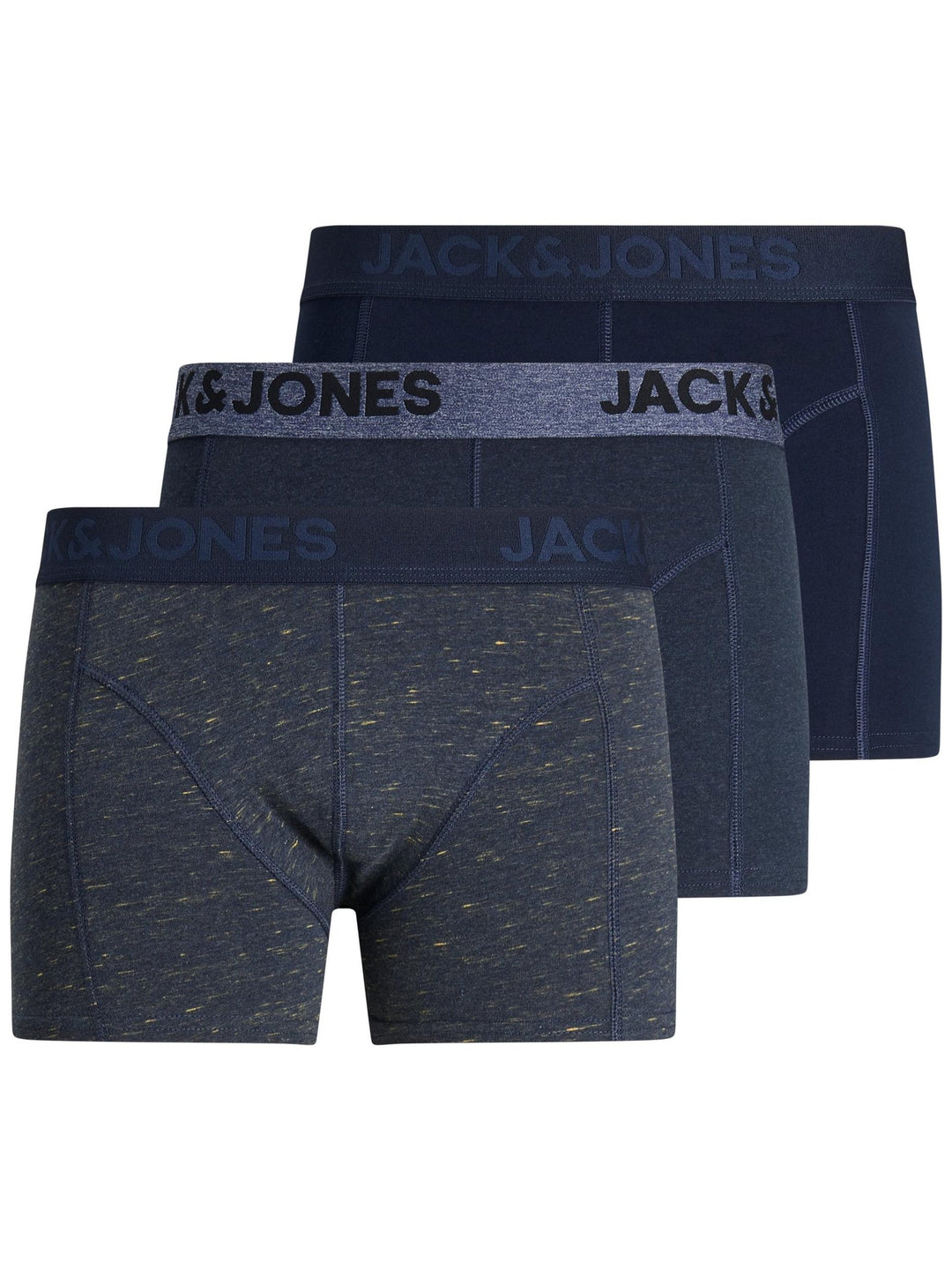 Jack & Jones Trunks 3 Pack Navy Blazer/Blue