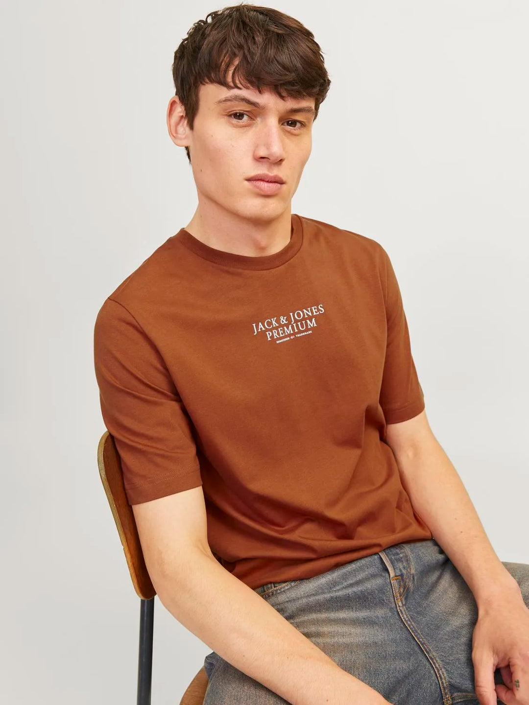 Jack & Jones Archie Tee Mocha Bisque
