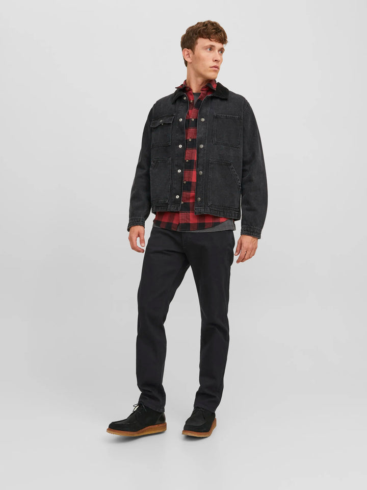Jack & Jones Clark Regular Fit Jeans Black Denim