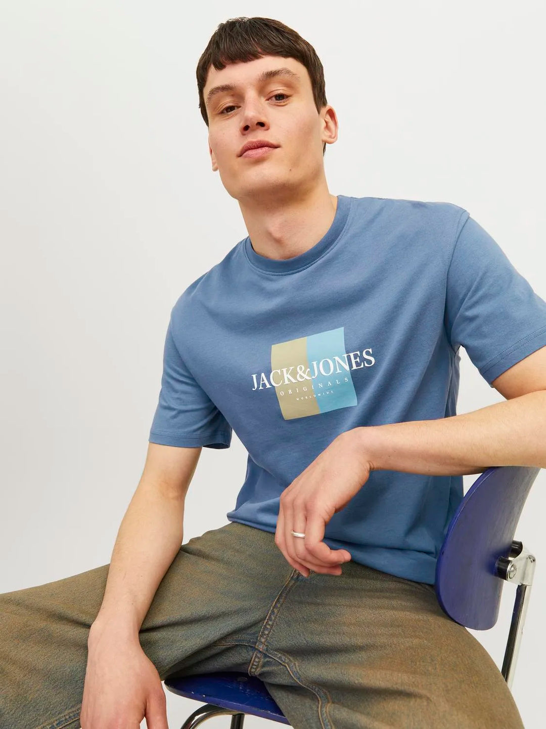 Jack & Jones Frederick Tee Nightshadow Blue