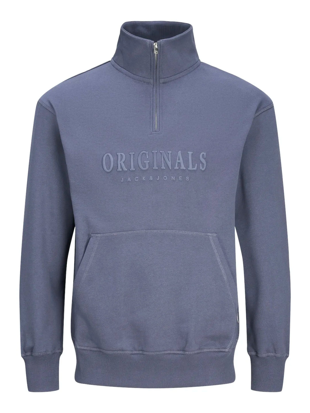 Jack & Jones Frederick 1/4 Zip Sweatshirt Blue