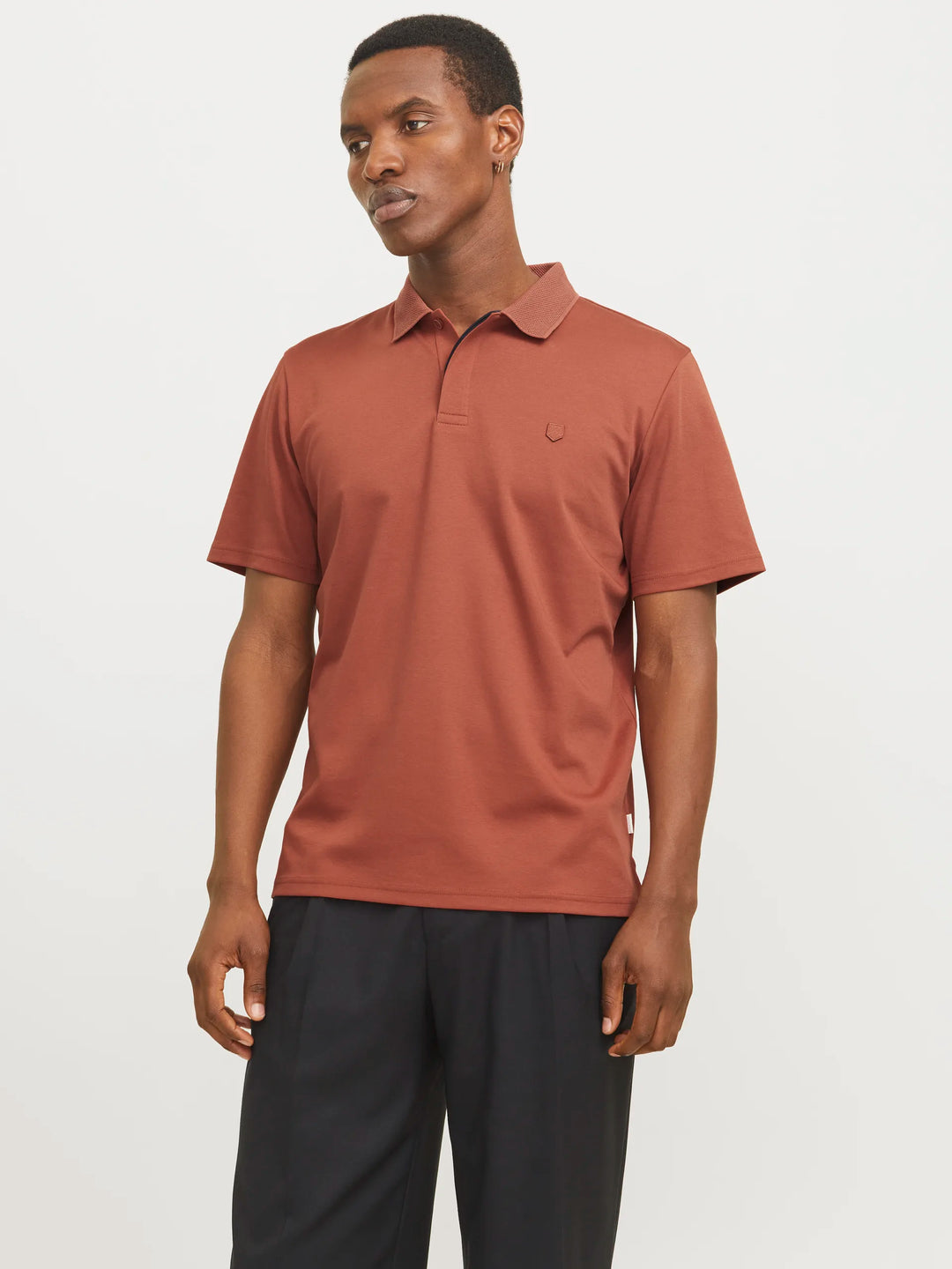 Jack & Jones Premium Crodney Polo Redwood Burl