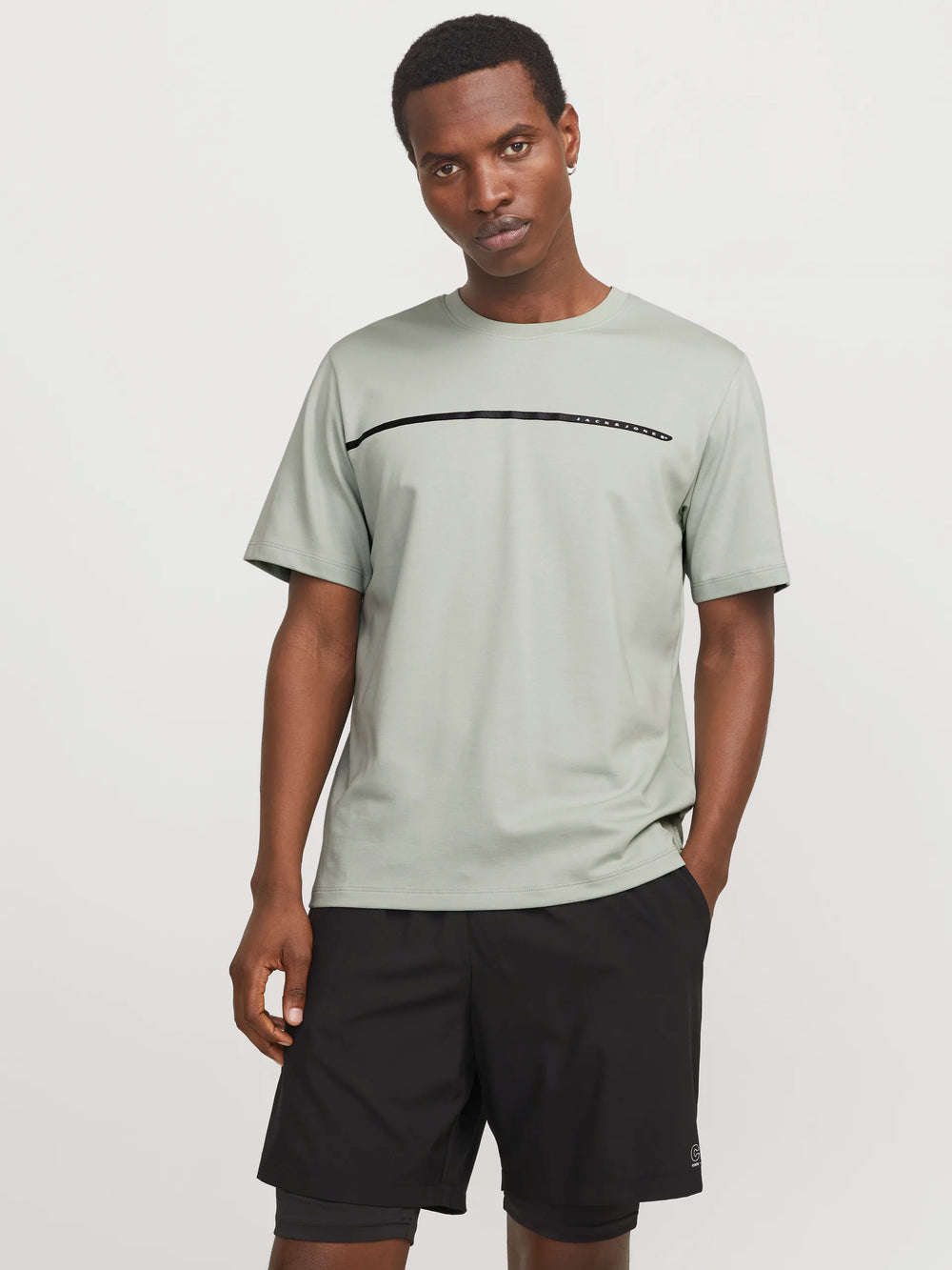 Jack & Jones Core Tee Aqua Grey