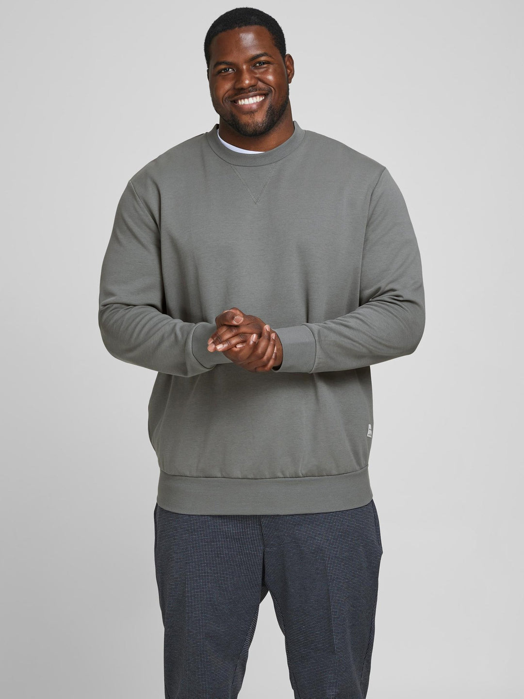 Jack & Jones Basic Sweat Sedona Sage 3XL-5XL