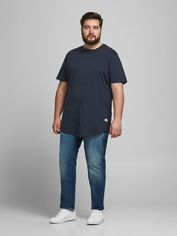Jack & Jones Enoa Navy Tee  3XL-5XL