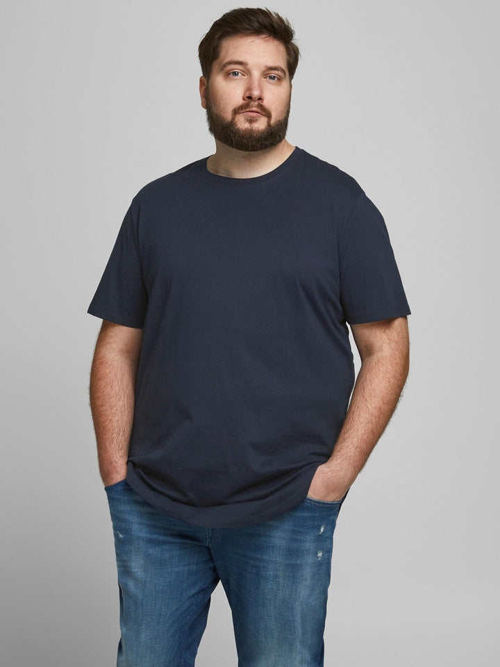 Jack & Jones Enoa Navy Tee  3XL-5XL